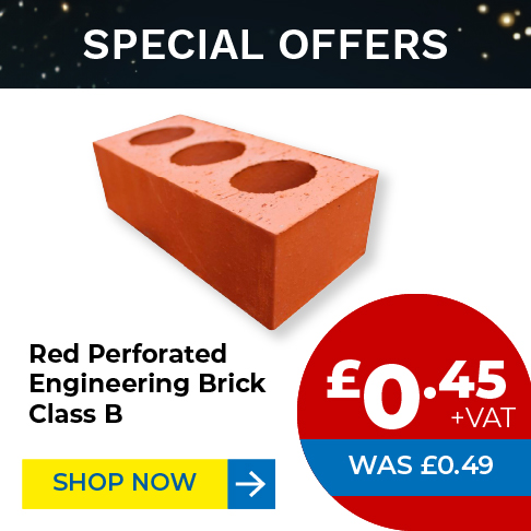 Red Perforated Engineering Brick Class B Special Offer Price