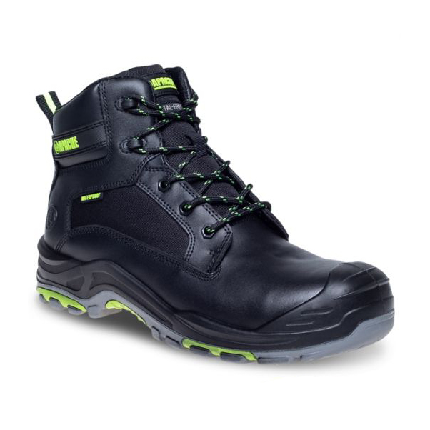 Apache Dakota Metal Free Waterproof Safety Boot Black Size 8