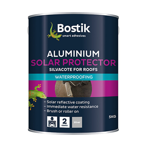 Bostik Aluminium Solar Protector Silvacote For Roofs 5ltr