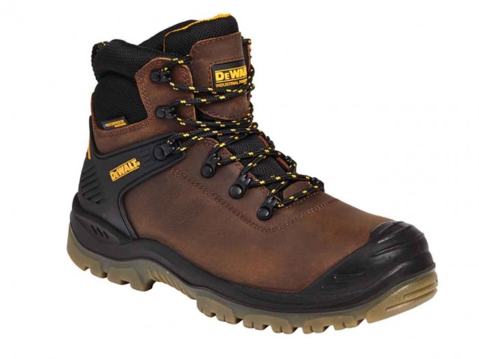 DeWALT Newark Waterproof Safety Hiker Boot Brown Size 11