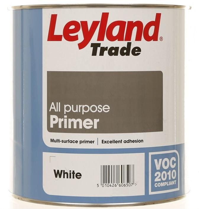 Leyland Trade All Purpose Primer White 750ml