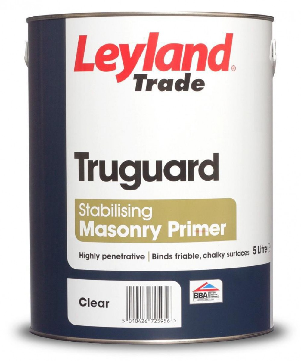 Leyland Trade Truguard Stabilising Masonry Primer Clear 5ltr
