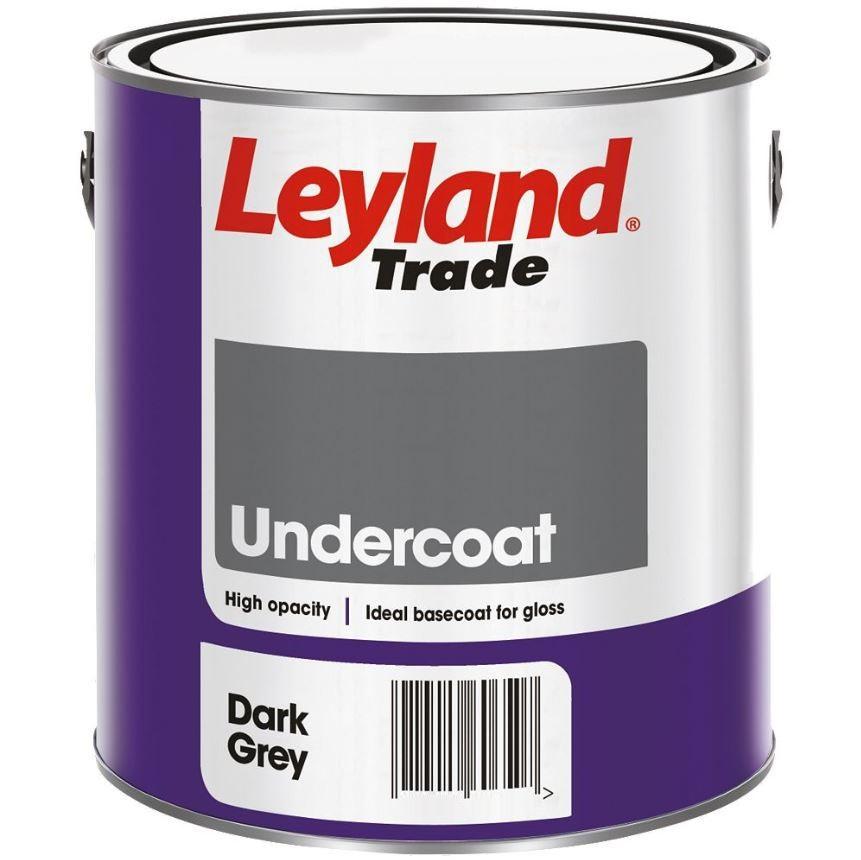 Leyland Trade Undercoat Dark Grey 5ltr
