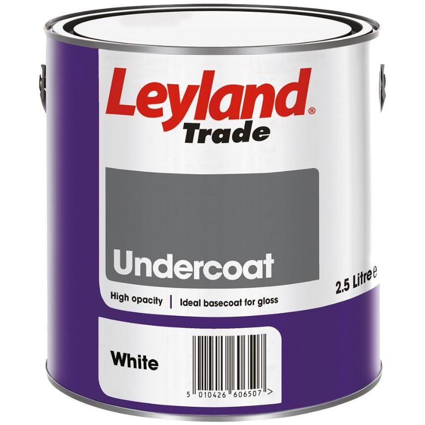 Leyland Trade Undercoat White 2.5ltr