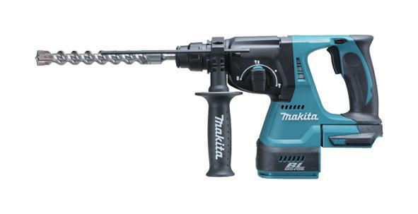Makita DHR242Z LXT BL Brushless SDS-Plus Rotary Hammer Drill 3 Modes 24mm Lithium-Ion 18V