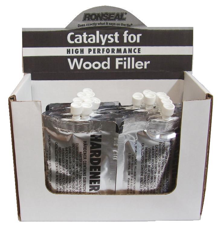 Ronseal Extra Spare Wood Filler Hardener Catalyst 30g