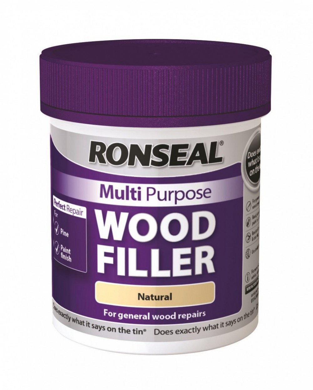 Ronseal Multi Purpose Wood Filler Natural 250g