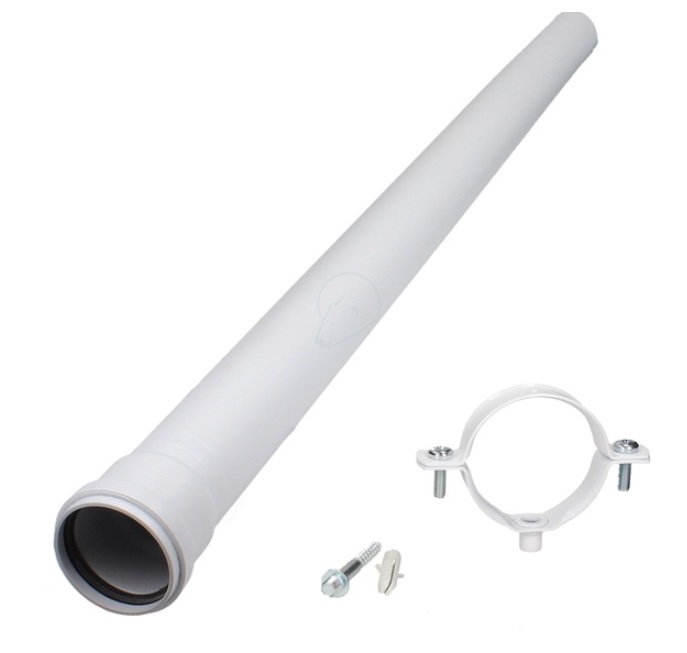 Vaillant Plume Extension White 1000mm