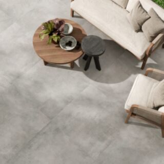 Flow Wall & Floor Tile Porcelain Matt Moon 10x900x900mm