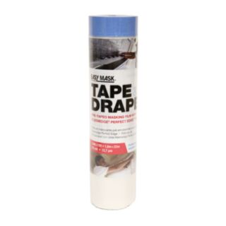 TRIMACO Tape & Drape Pre-Taped Plastic Masking Film 1.8x22mtr