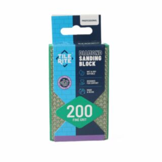 Tilerite Diamond Sanding Block Fine 200 Grit