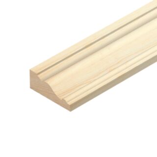 Cheshire Decorative Profile Panel Moulding Pine 12x31x2400mm