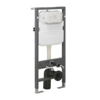 Crosswater Wall Hung Toilet Support Frame & Cistern 500x1120mm