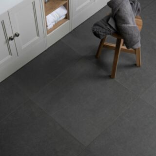 RAK Lounge Wall & Floor Tile Porcelain Matt Dark Grey 9x300x600mm 6pk