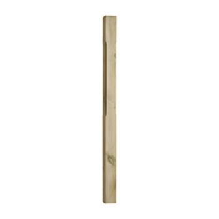 Cheshire Decking Stop Chamfered Newel Post Treated Pine 83x83x1300mm