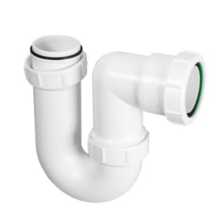 McAlpine 75mm Water Seal Tubular Swivel 'P' Trap With Multifit Outlet 2
