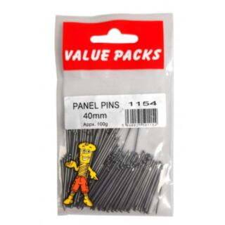 Fastpak Value Pack Nail Panel Pin 40mm 100g