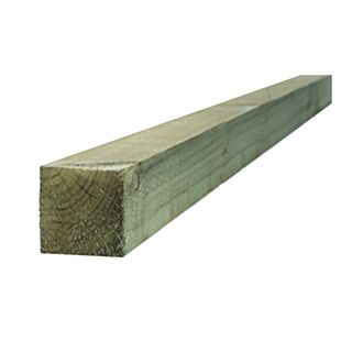 100x100mm Fence Post Treated Green