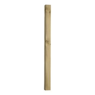 Cheshire Decking Square Newel Post Treated Pine 83x83x1250mm