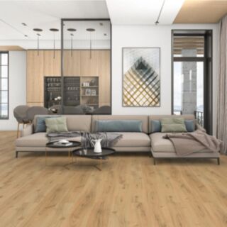 Laminate Flooring Wheat Oak Aqua AC5 12x195x1202mm 1.88m²