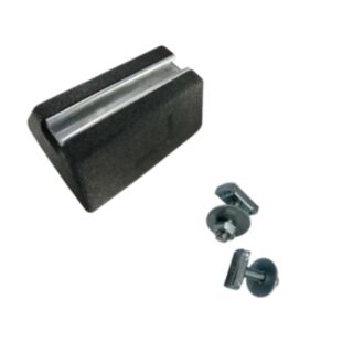 Anti Vibration Rubber Foot Including Fixings 150x600mm