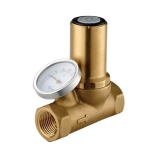 Reliance Thermal Balancing Valve With Gauge FBSP ½