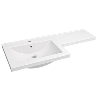 Kartell K-Vit Matrix L Shaped Left Hand Basin 1100mm