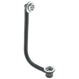 McAlpine Combined Bath Waste & Overflow Chrome 1½ x 70mm