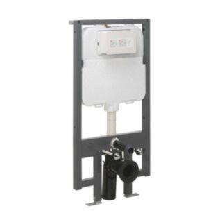 Crosswater Ultra Slim Wall Hung Toilet Support Frame & Cistern 580x1140mm