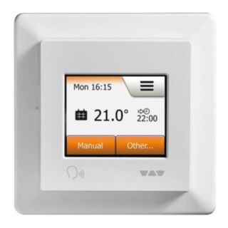 Schluter Ditra DH-E-RT6 Smart All In One Wifi Voice Control Heating Thermostat Brilliant White 240V