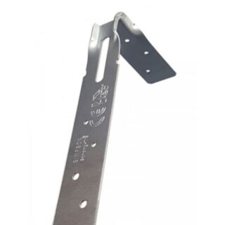 Engineered Strap Heavy Duty Galvanised 1.5x38x1200mm Bent At 100mm