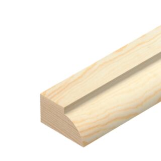 Cheshire Door Stop Moulding Pine 12x21x2400mm