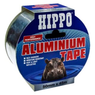 HIPPO Aluminium Tape 50mm x 45mtr
