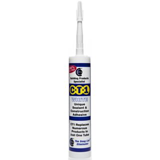 CT1 Sealant & Construction Adhesive White 290ml