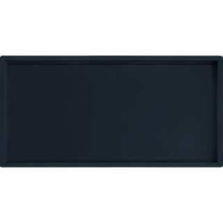 JTP Vos Inwall Shower Niche Matt Black 80x300x600mm
