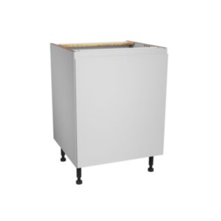 Gower Rapide+ Capri Kitchen Base Unit Handleless Gloss White 600x565x870mm