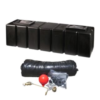 Polytank Coffin Cold Water Storage Tank +Kit 50 Gallon (227ltr) 450x475x1600mm