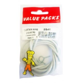 Fastpak Value Pack Curtain Wire 1.8mtr