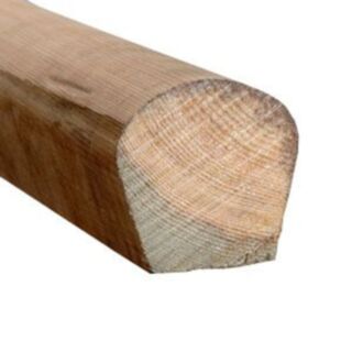 50x50mm Lead Roofing Wood Core Roll Redwood Green Treated 2.4mtr (44x44mm Finished)