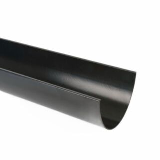 Half Round Deepstyle Gutter Channel Black 170mm x 4mtr