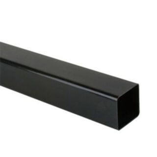 Square Downpipe Black 65mm x 4mtr