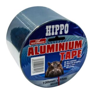 HIPPO Aluminium Tape 100mm x 45mtr