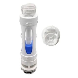 Roca D1D Replacement Dual Flush Valve Plain Top 2 Outlet 318mm