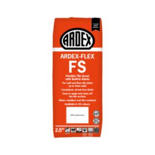 Ardex Flex FS Flexible Standard Set Tile Grout Winter White 2.5kg
