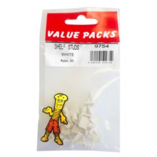 Fastpak Value Pack Shelf Support Studs 20pk 