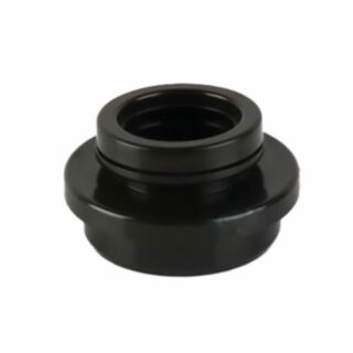 Solvent Weld Waste 2.5° Angled Adaptor PVCu Black 32mm