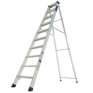 TB Davies EN131 HDUTY-S Professional Swingback Step Ladder Aluminium 10 Tread