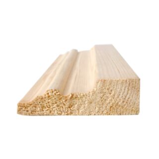 25x75mm Victorian Architrave (20.5x69mm Finished)