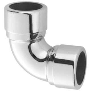 McAlpine Compression 90° Bend Chrome Plated Brass 1¼
