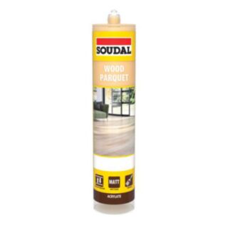 Soudal Wood Parquet Acrylic Sealant Light Oak 290ml